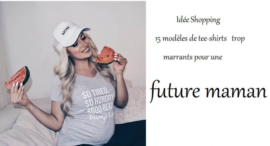tee-shirt future maman