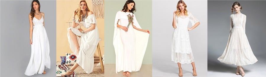 robe blanche