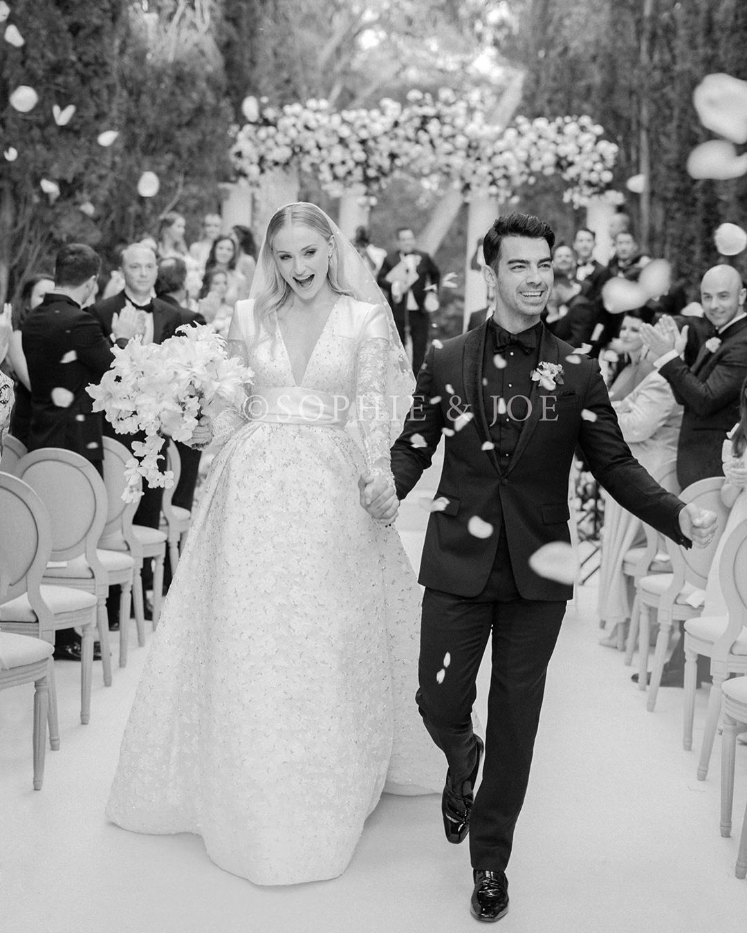 Real Wedding - Sophie-turner-joe-jonas