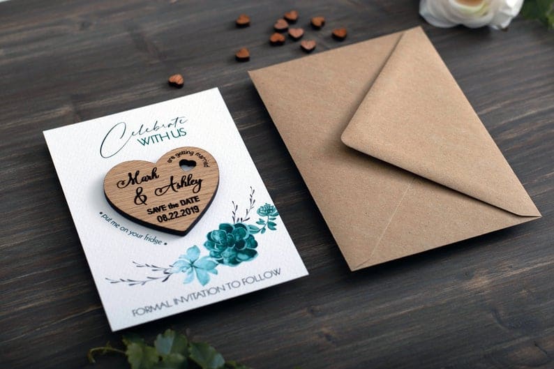 save the date mariage magnet