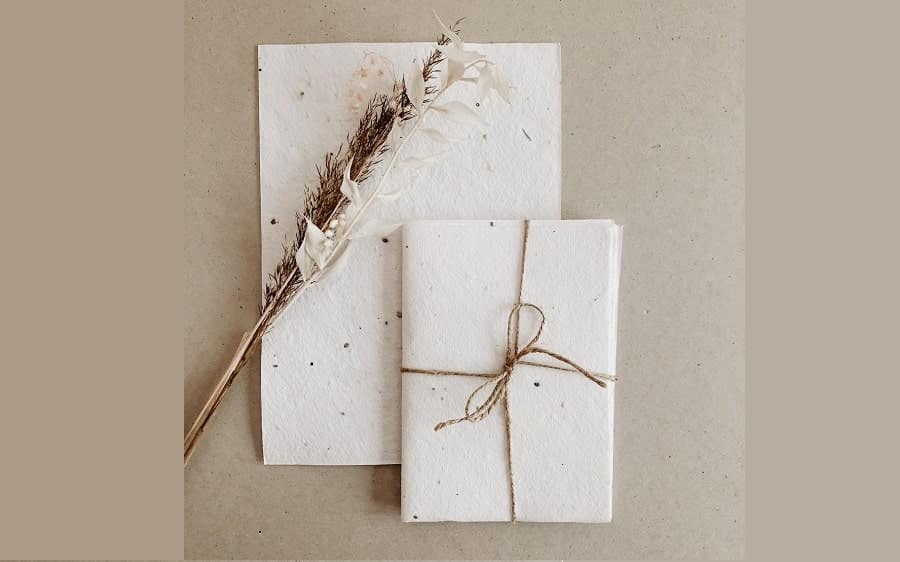 papier ensemencé mariage papeterie-min