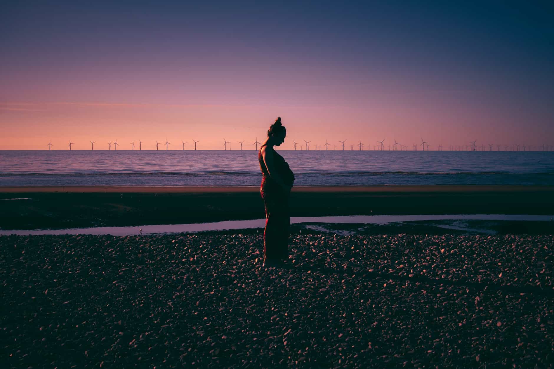 woman standing on ground