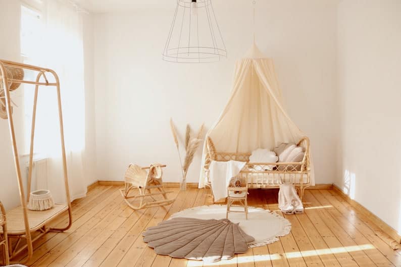 ciel de lit chambre bébé
