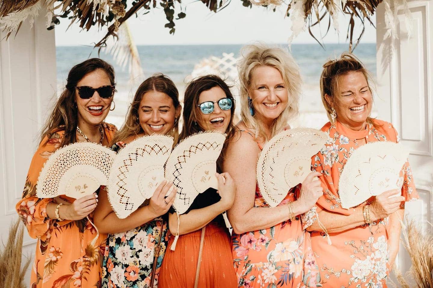 cadeau invités mariage éventails