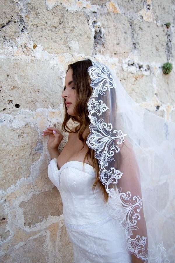mantille voile de mariée mantille voile de mariée