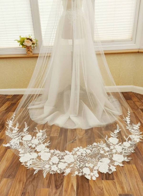 voile de mariée broderie dentelle voile de mariée broderie dentelle