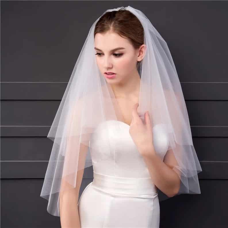 voile de mariée court voile de mariée court