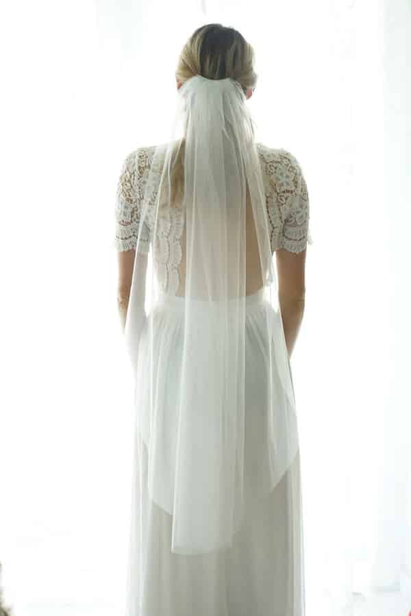 voile de mariée doigt