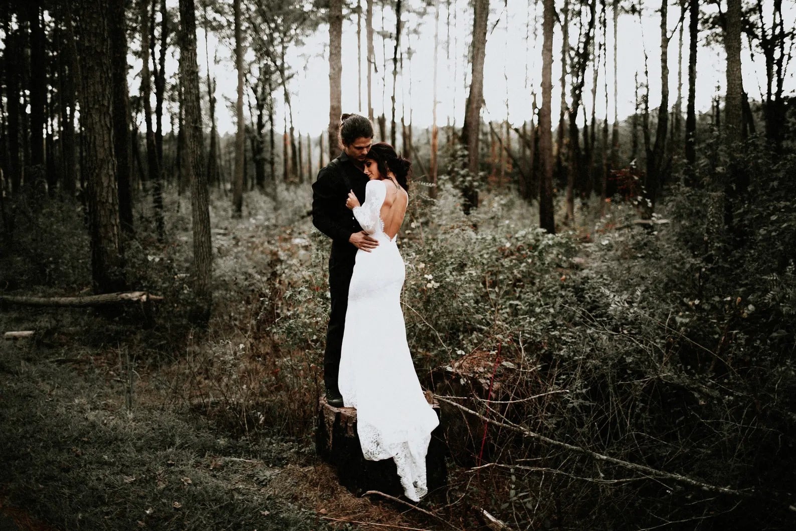 robe de mariée dos nu sexy
