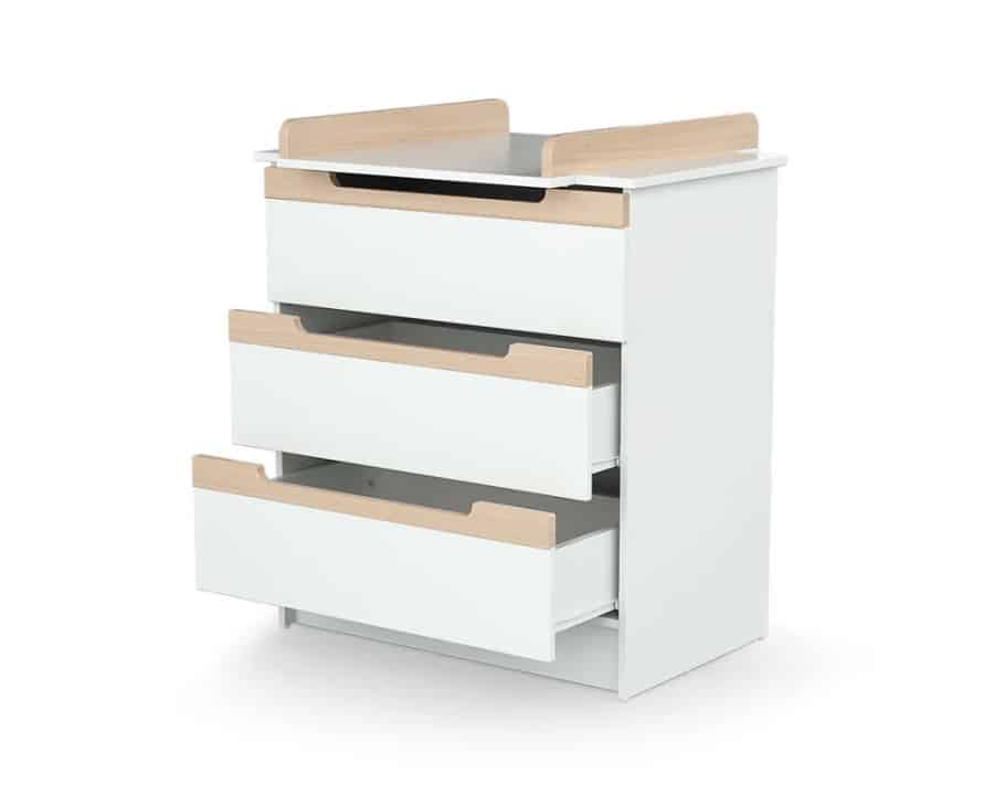 Commode de rangement avec plan à langer. Commode de rangement avec plan à langer.