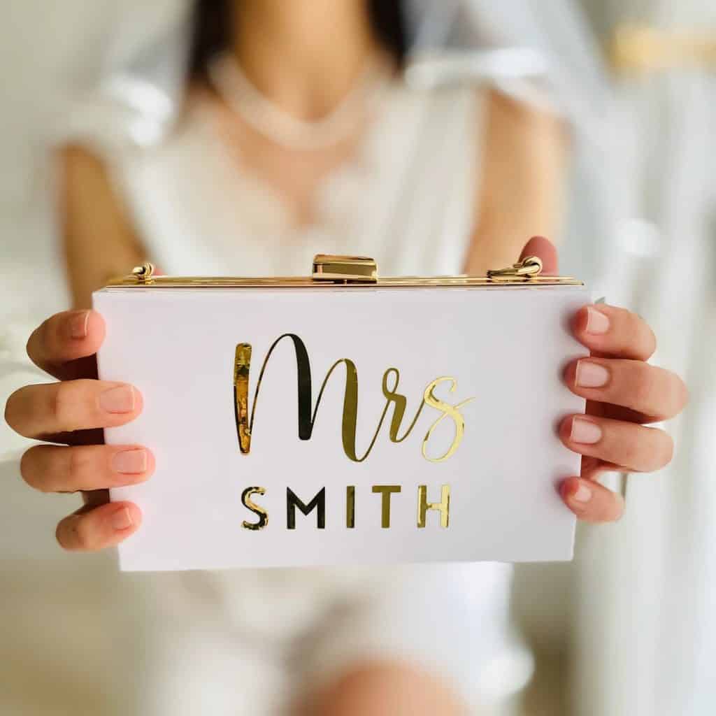 pochette mariée