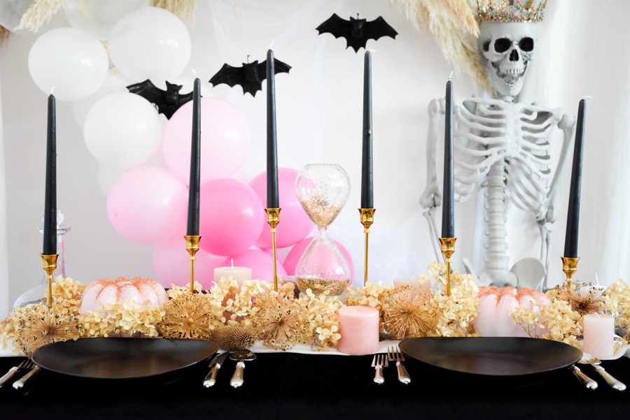 décoration halloween girly rose disco blog la mariée en colère