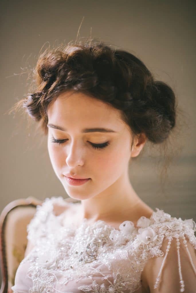 Coiffure mariage chignon tresse Coiffure mariage chignon tresse