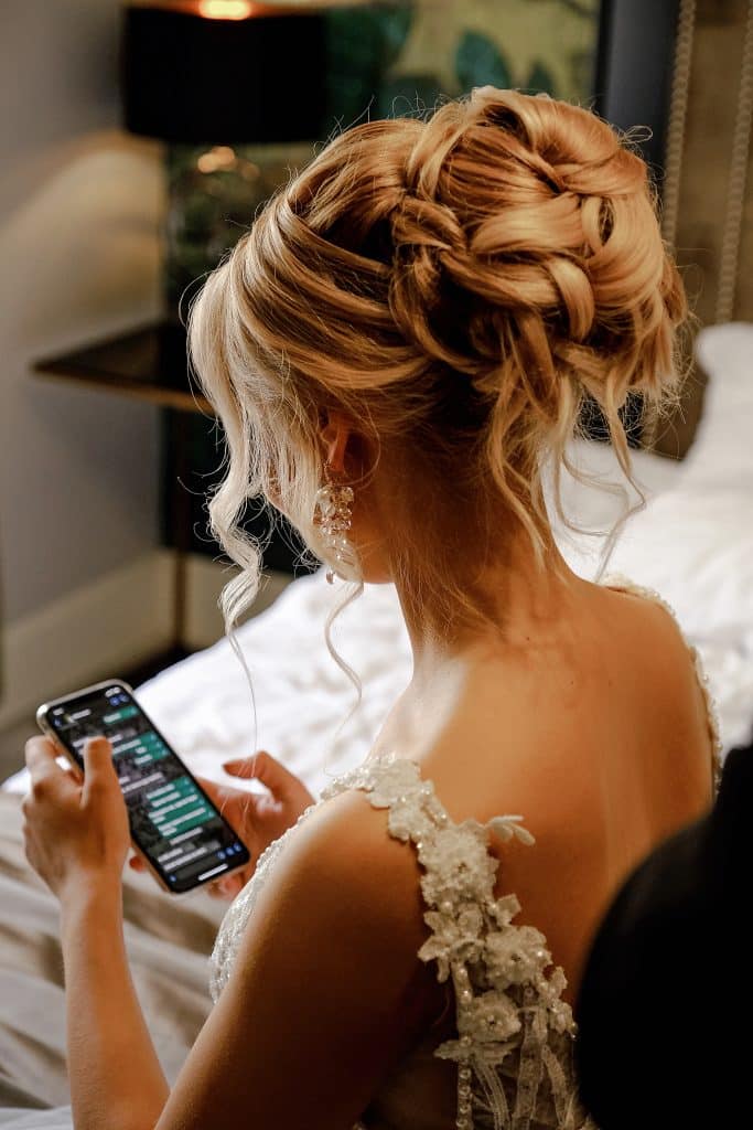 Coiffure mariée chignon haut Coiffure mariée chignon haut