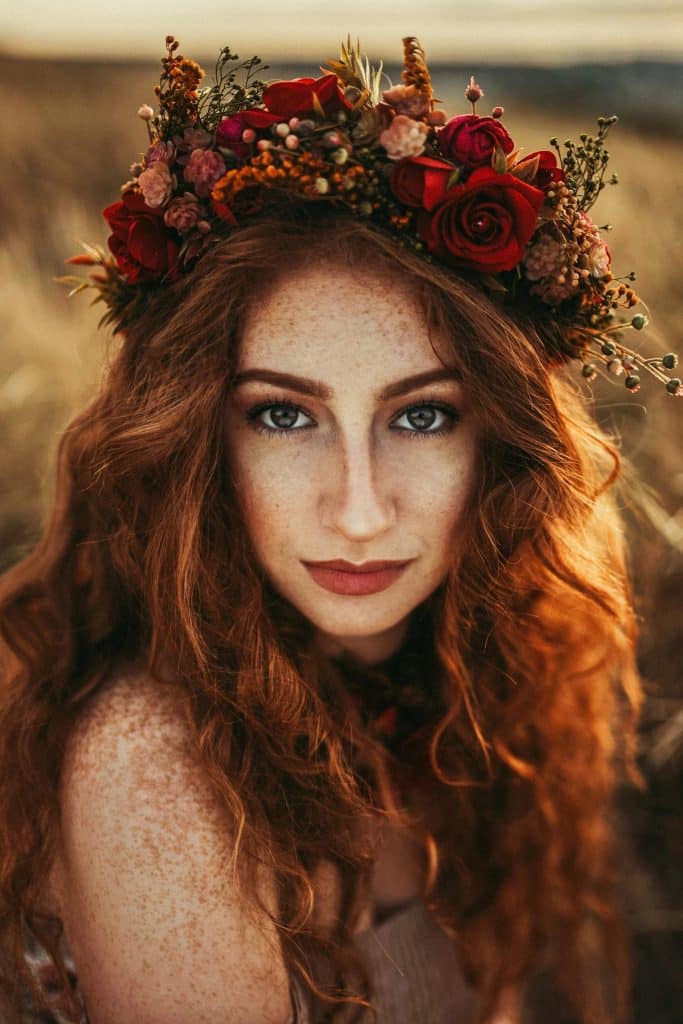 couronne de fleur pour mariée Boho couronne de fleur pour mariée Boho