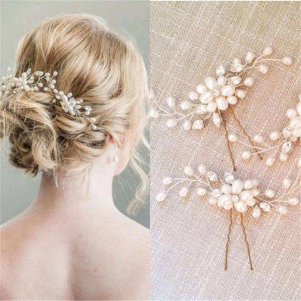 accessoire cheveux coiffure mariée épingle perles accessoire cheveux coiffure mariée épingle perles