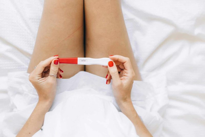 test de grossesse positif