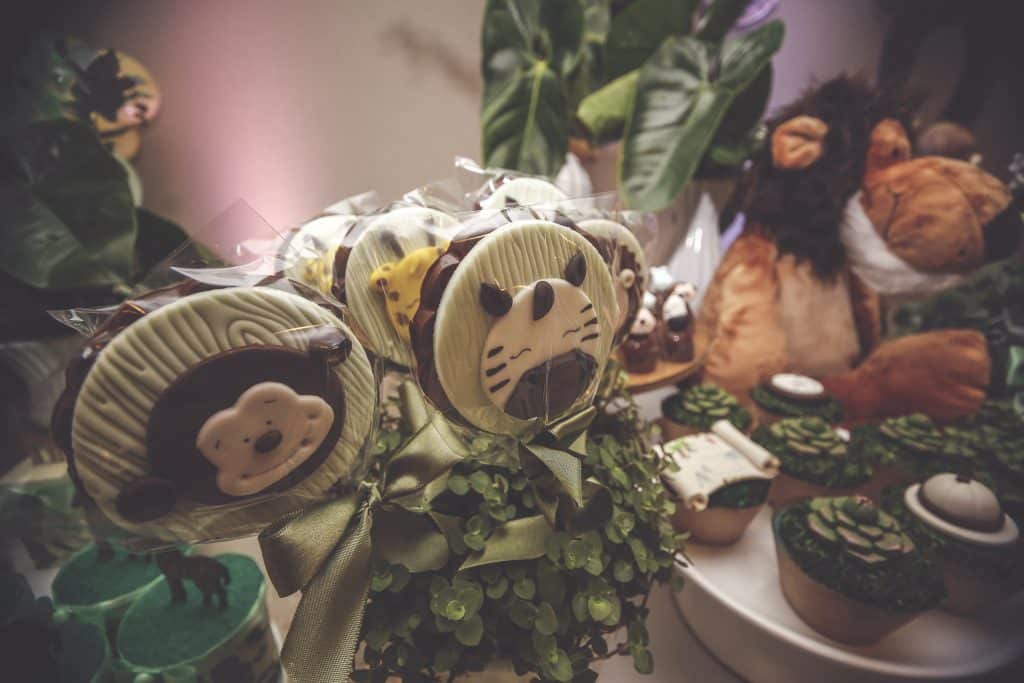 décoration baby shower jungle