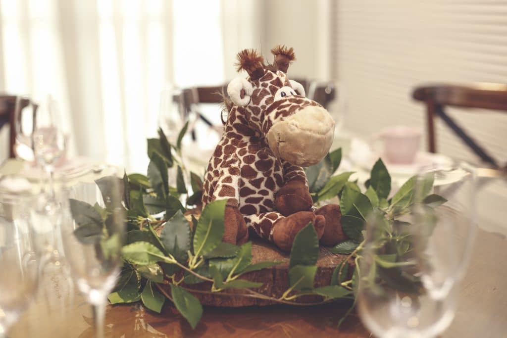 décoration baby shower jungle