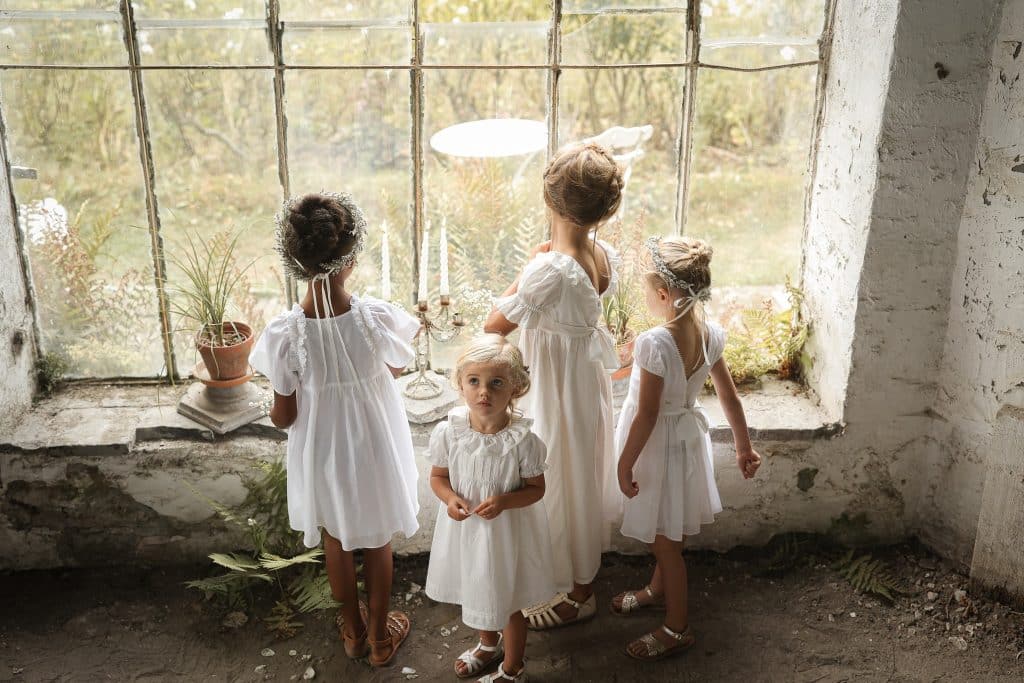 tenue cortège enfant honneur mariage