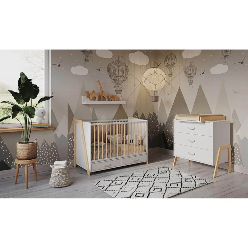 lit bébé bois tiroirs lit bébé bois tiroirs