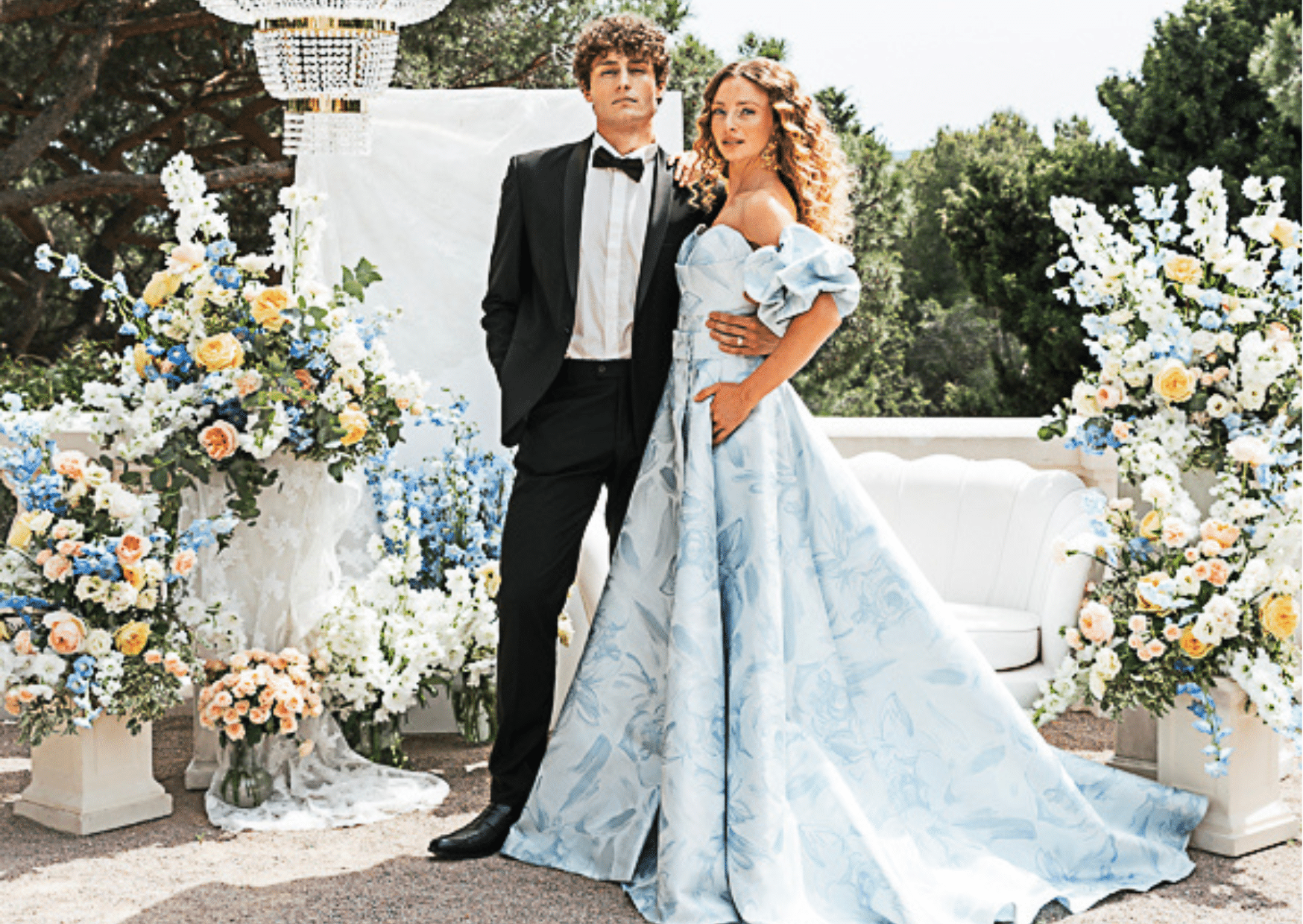 Élégance d’antan : un mariage inspiré des jardins italiens