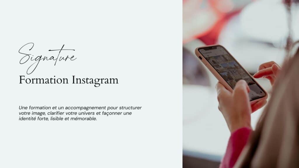 Formation Instagram Mariage "Signature"